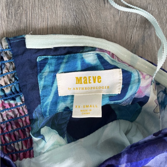 Anthropologie Maeve One Shoulder Maxi Dress - Picture 6 of 8